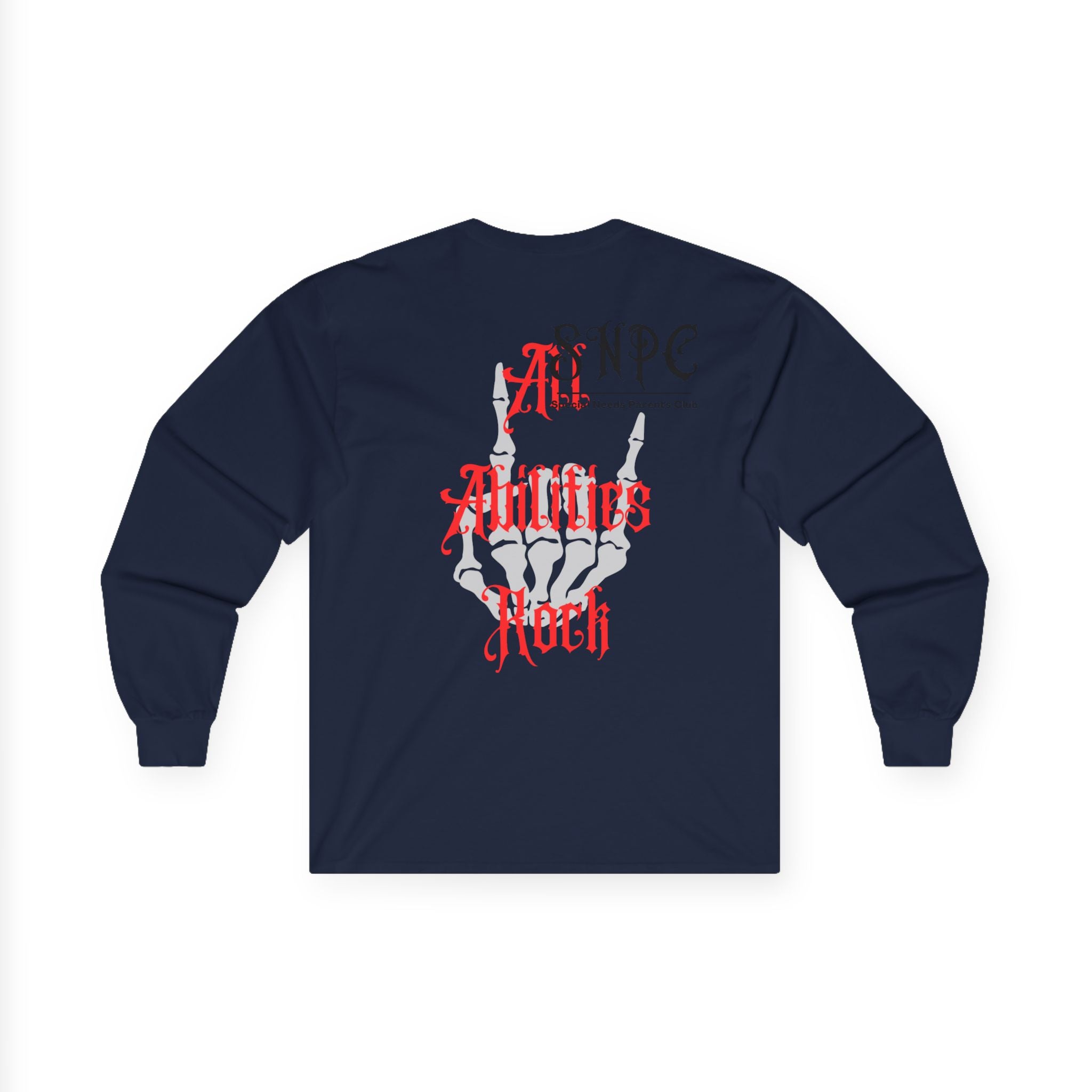 “All Abilities Rock” SNPC Men’s Long Sleeve