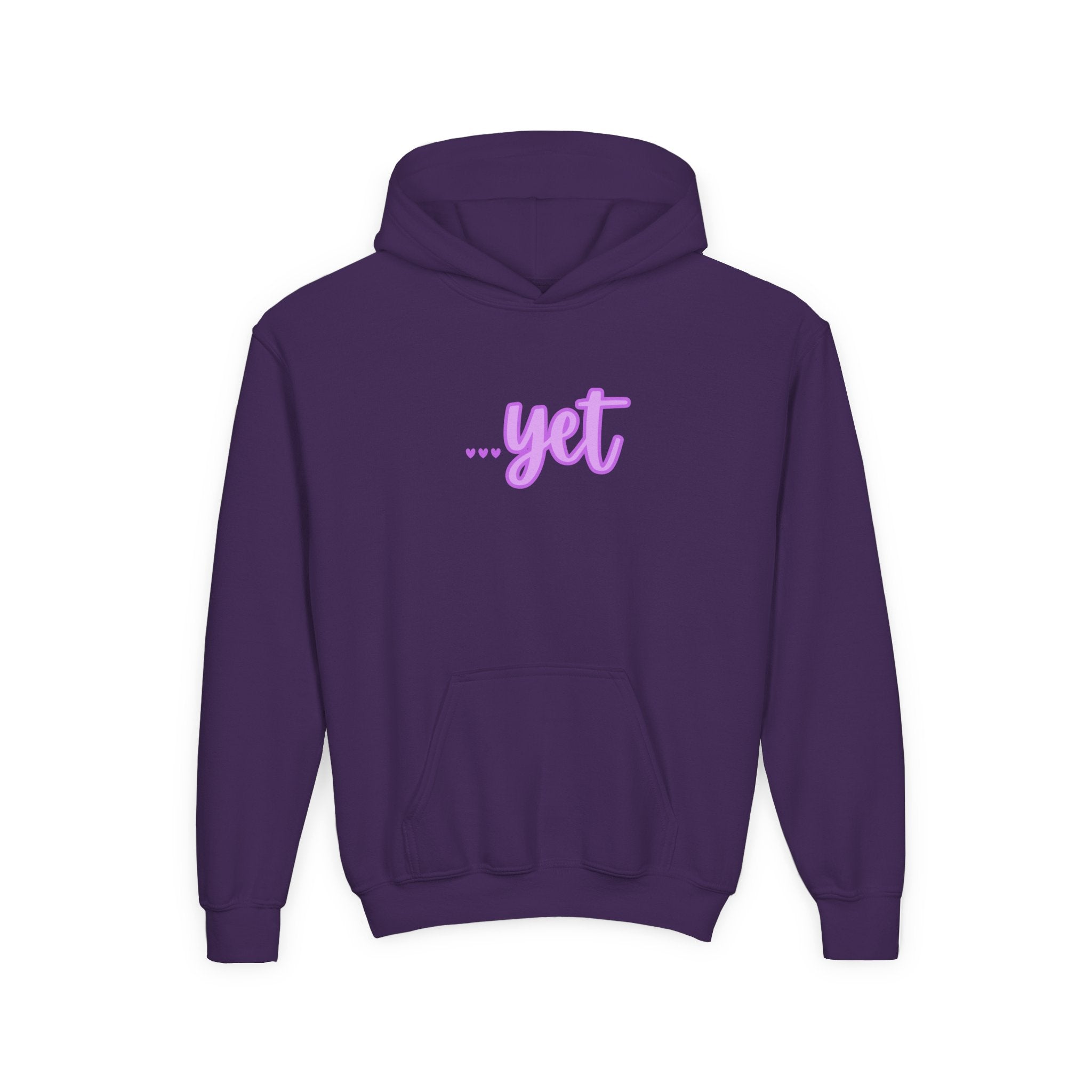 "The Power Of ...Yet (Hearts)" Youth Hoodie
