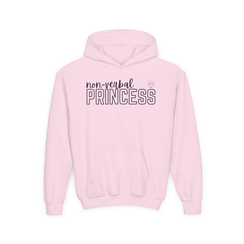 “Non-Verbal Princess” Youth Hoodie