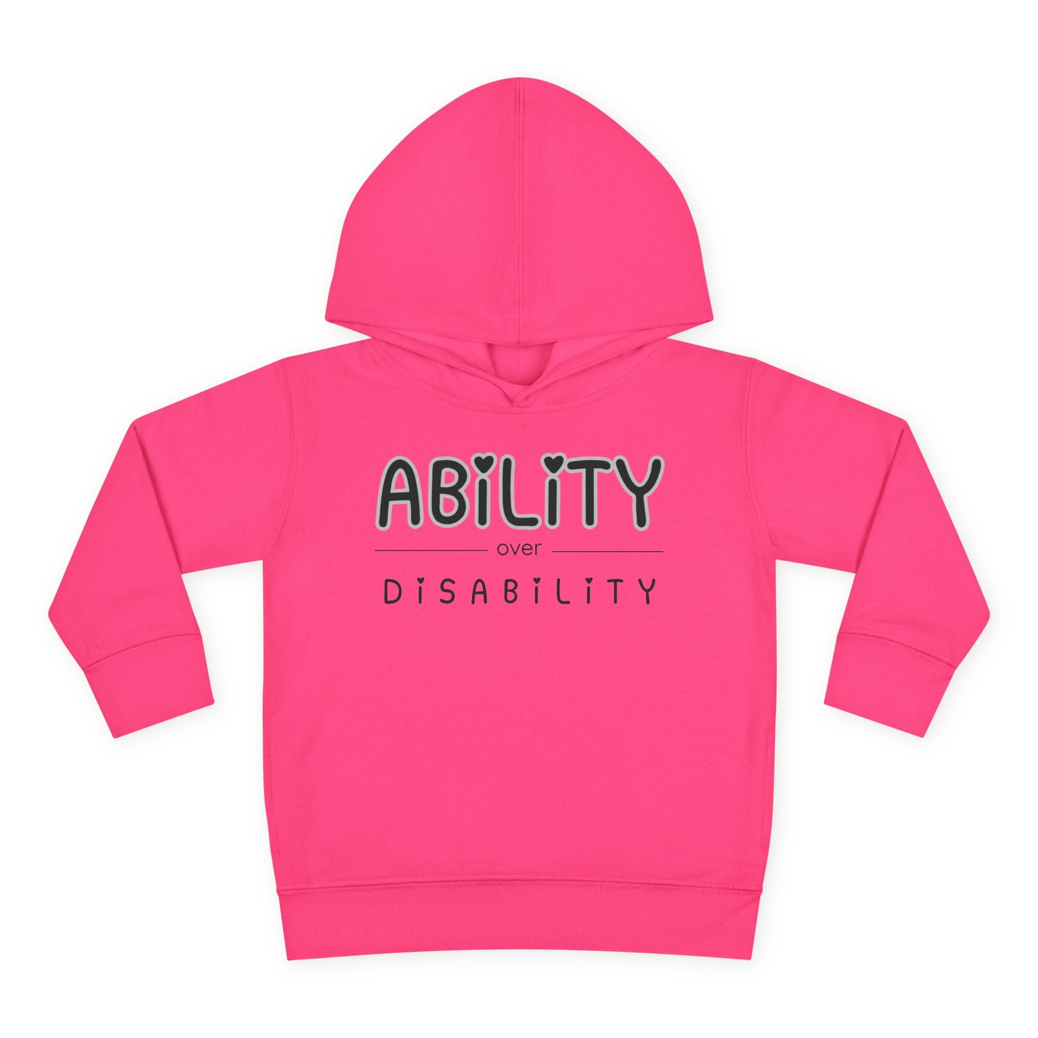 “Ability Over Disability” Toddler Hoodie