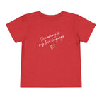 “Screaming Is My Love Language” Toddler Tee