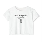 “Amo A Alguien Especial” Women’s Crop Top