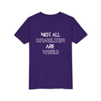 "Not All Disabilities Are Visible" Youth Tee