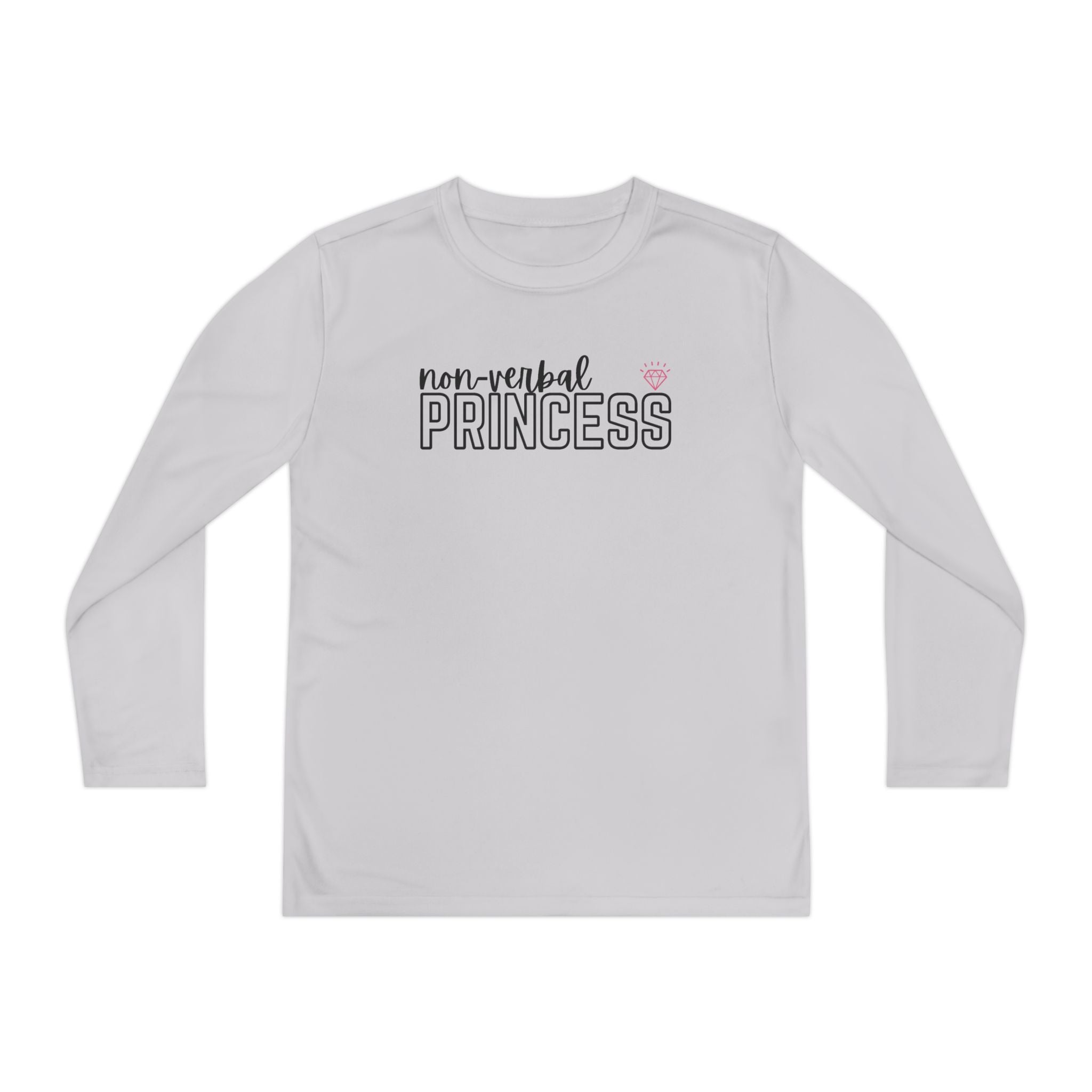 “Non-Verbal Princess” Youth Long Sleeve