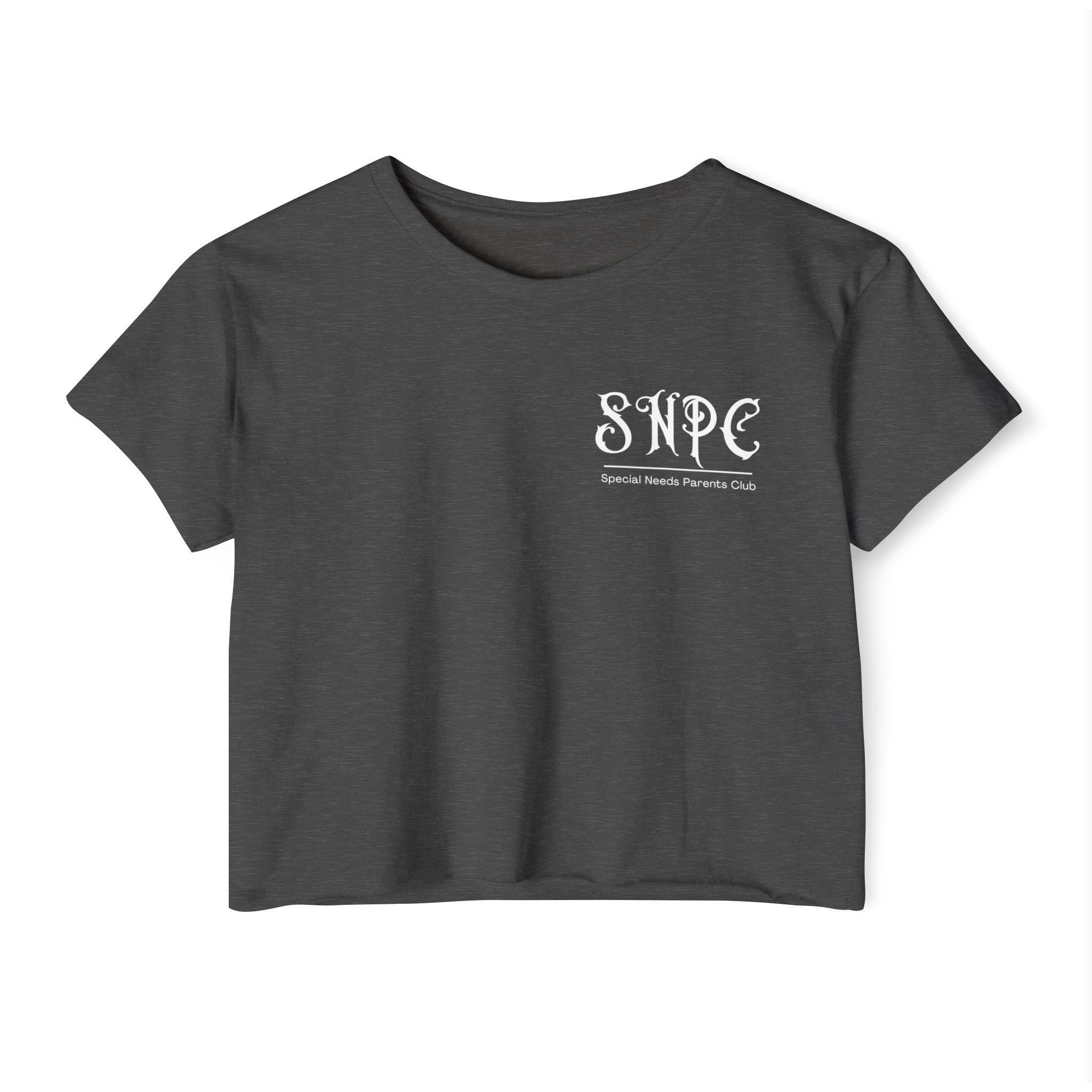 “All Abilities Rock” SNPC Women’s Crop Top