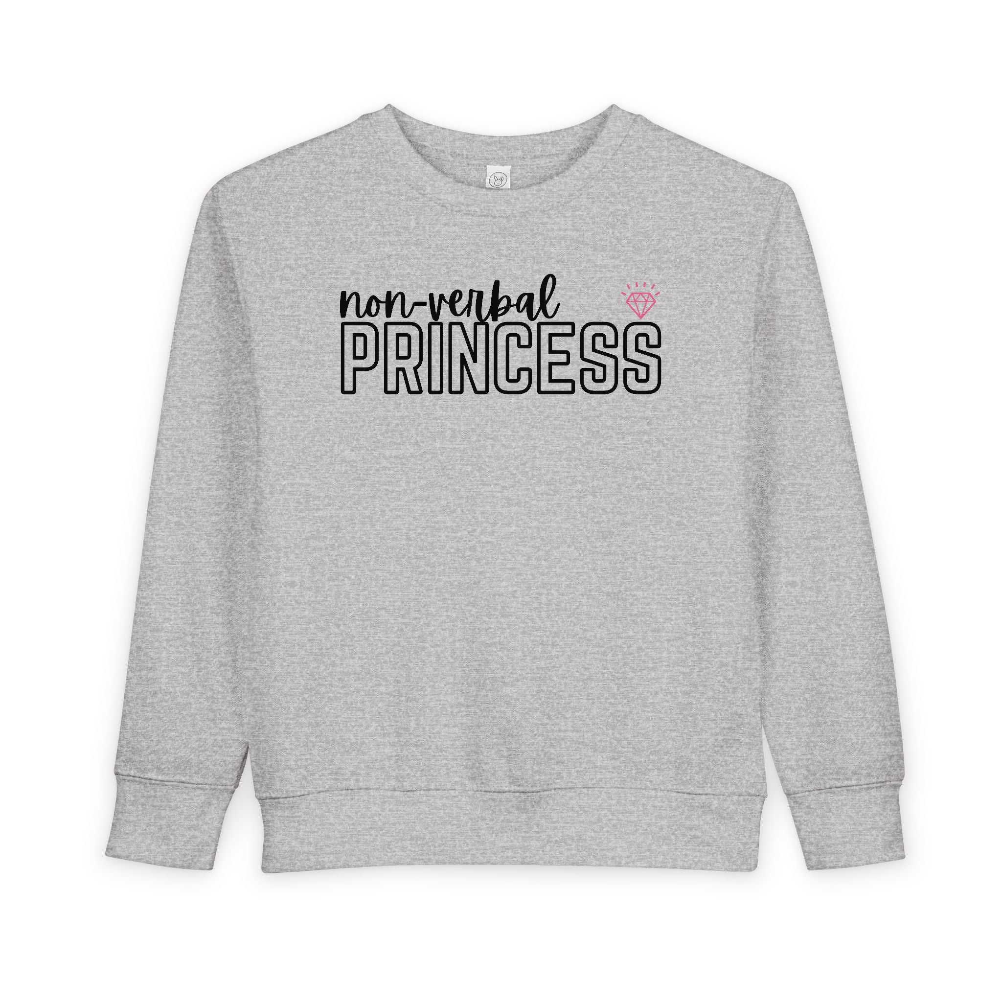 “Non-Verbal Princess” Toddler Sweater