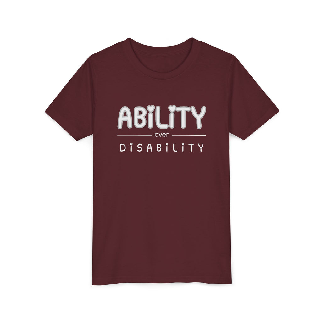 “Ability Over Disability” Youth Tee