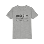 “Ability Over Disability” Youth Tee