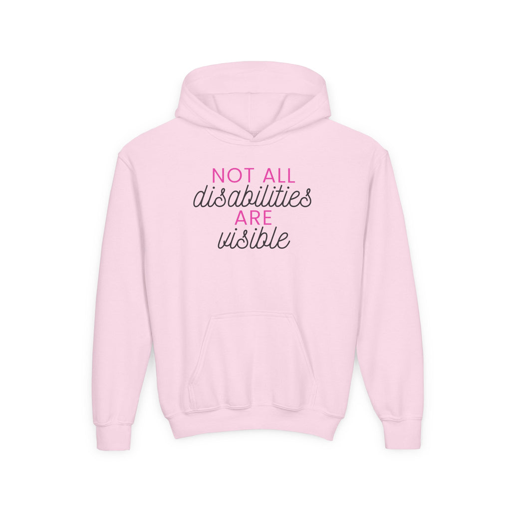 "Not All Disabilities Are Visible" Youth Hoodie