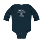 “Not All Disabilities Are Visible” Infant Long Sleeve Onesie