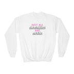 "Not All Disabilities Are Visible" Youth Sweater