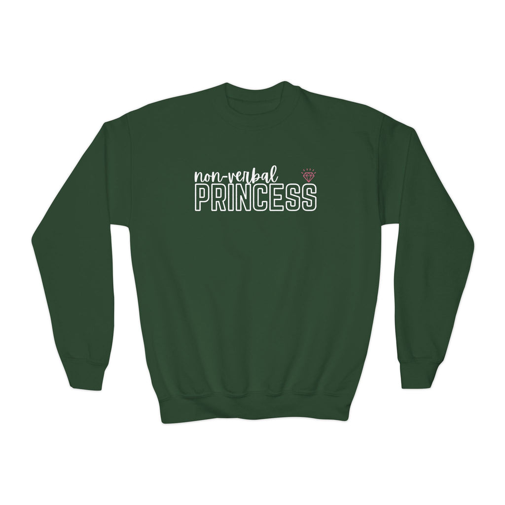 “Non-Verbal Princess” Youth Sweater