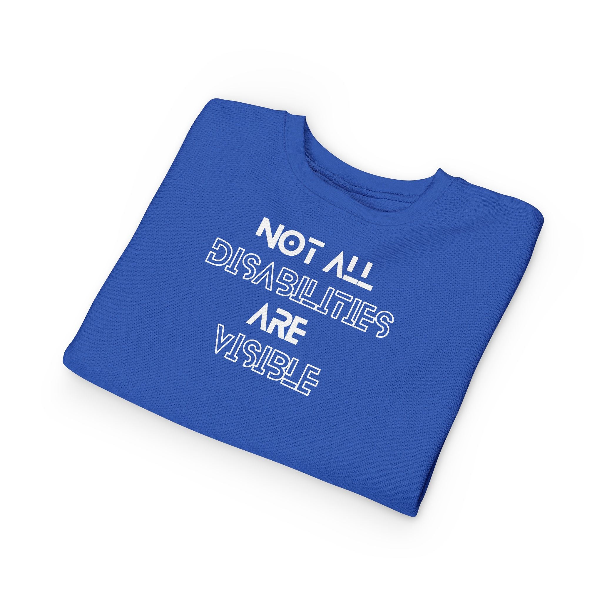"Not All Disabilities Are Visible" Toddler Sweater
