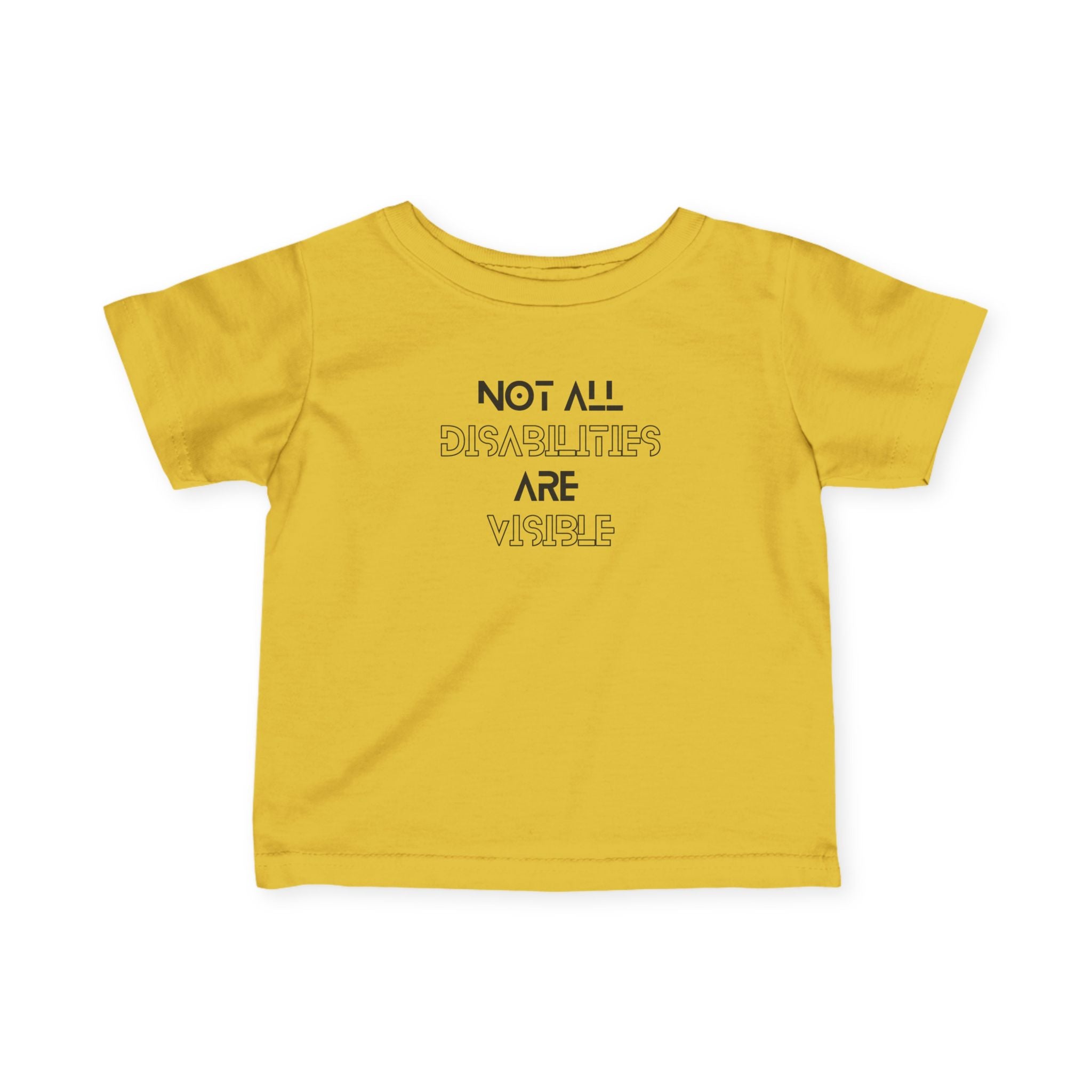 “Not All Disabilities Are Visible” Infant Tee