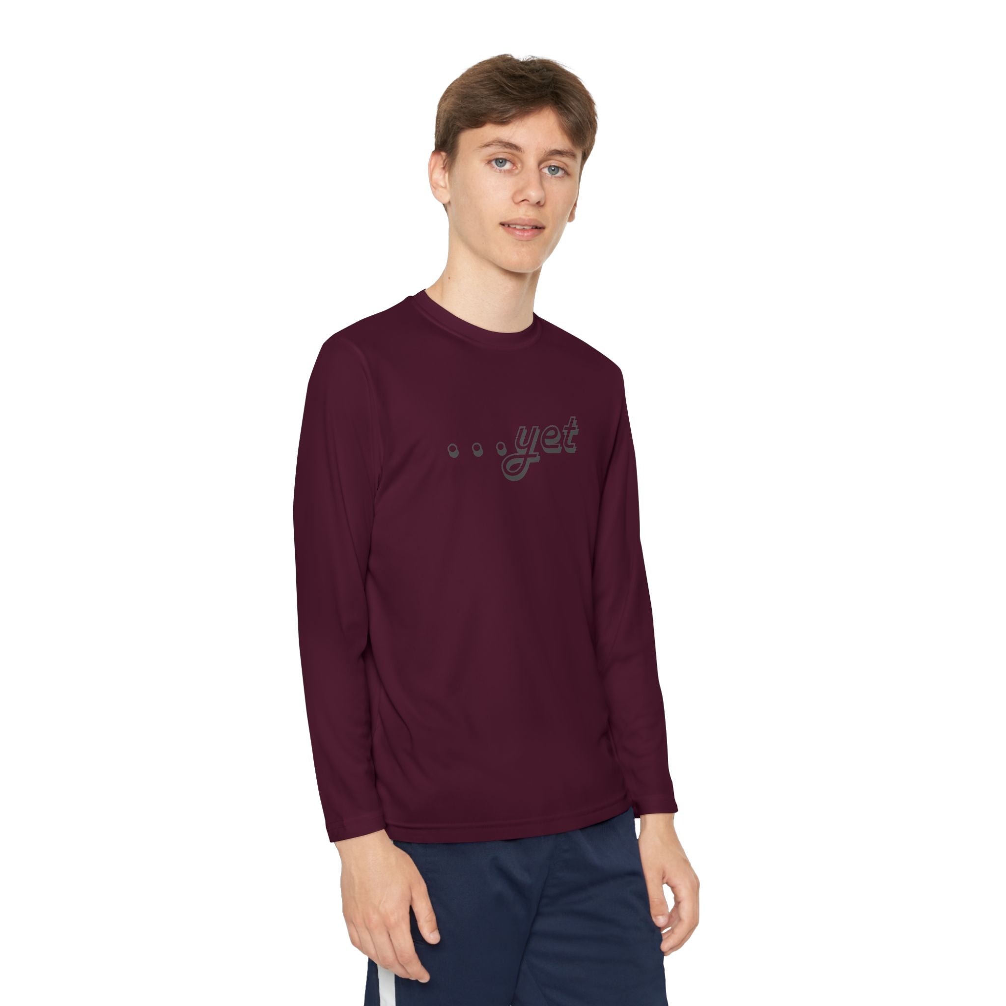 "The Power Of ...Yet" Youth Long Sleeve