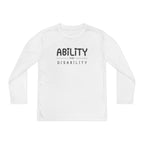 “Ability Over Disability” Youth Long Sleeve
