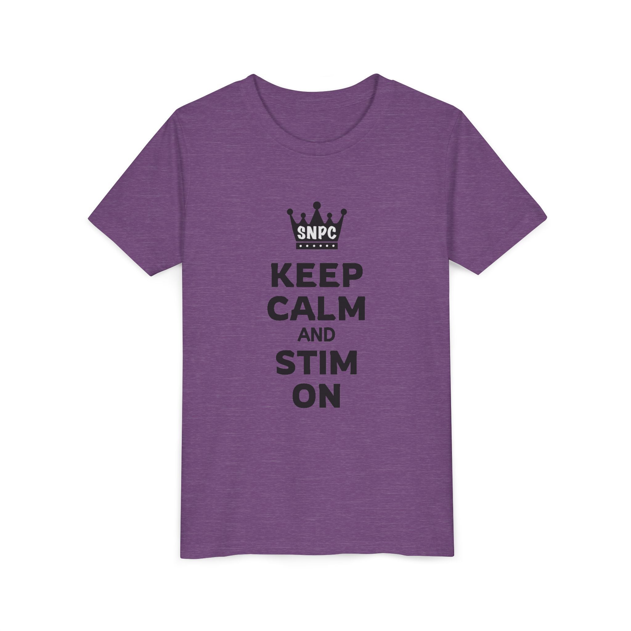 “Keep Calm & Stim On” Youth Tee