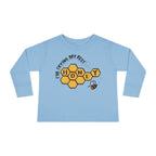 I’m Trying My Best Honey" Toddler Long Sleeve