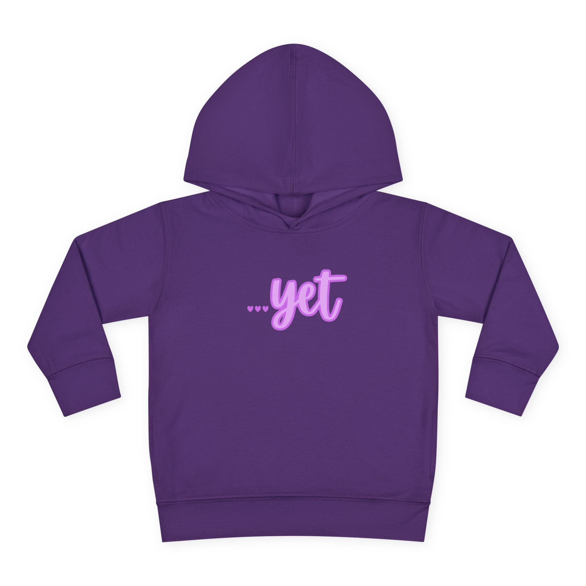 "The Power Of ...Yet (Hearts)" Toddler Hoodie