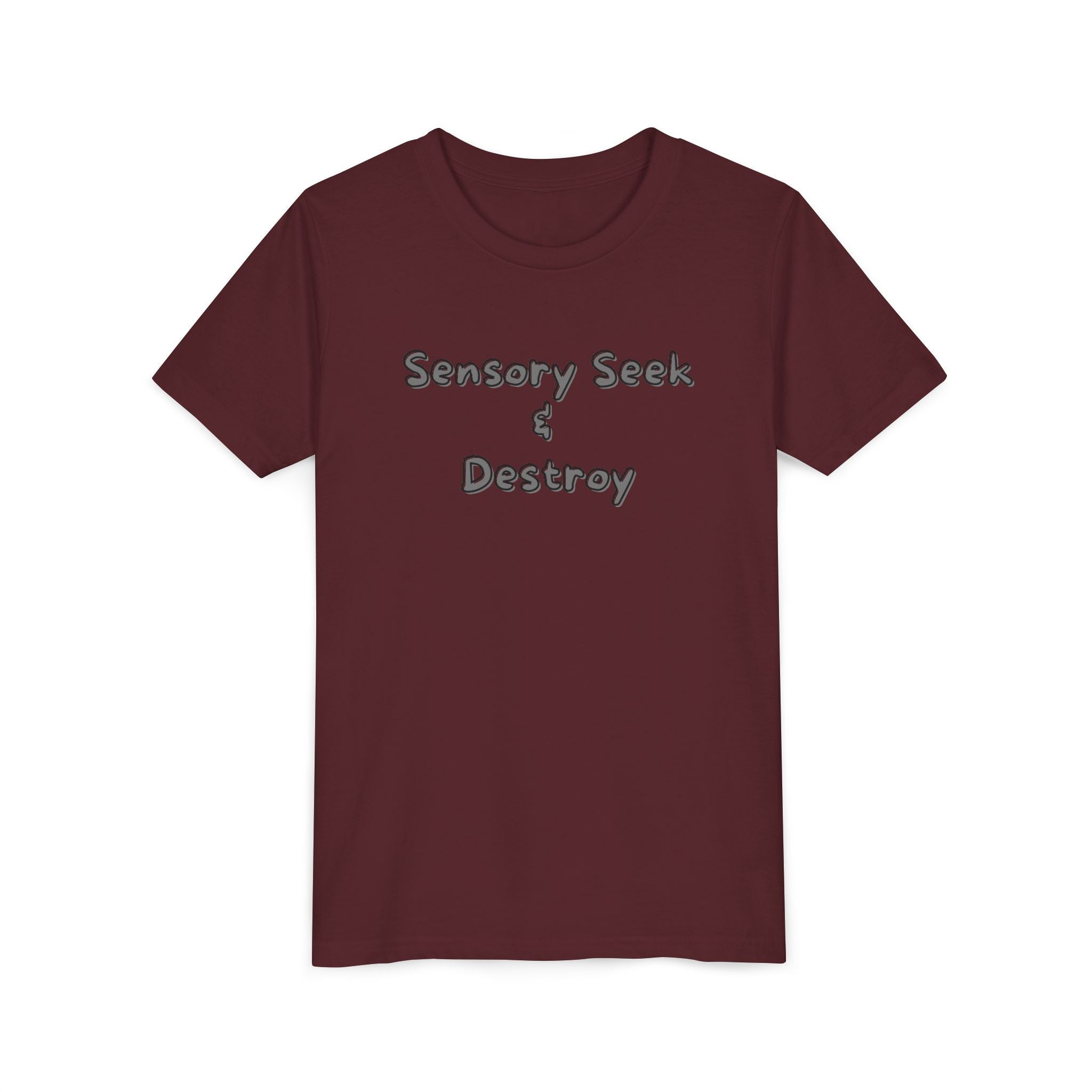 “Sensory Seek & Destroy” Youth Tee