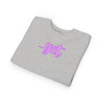 "The Power Of ...Yet (Hearts)" Toddler Sweater