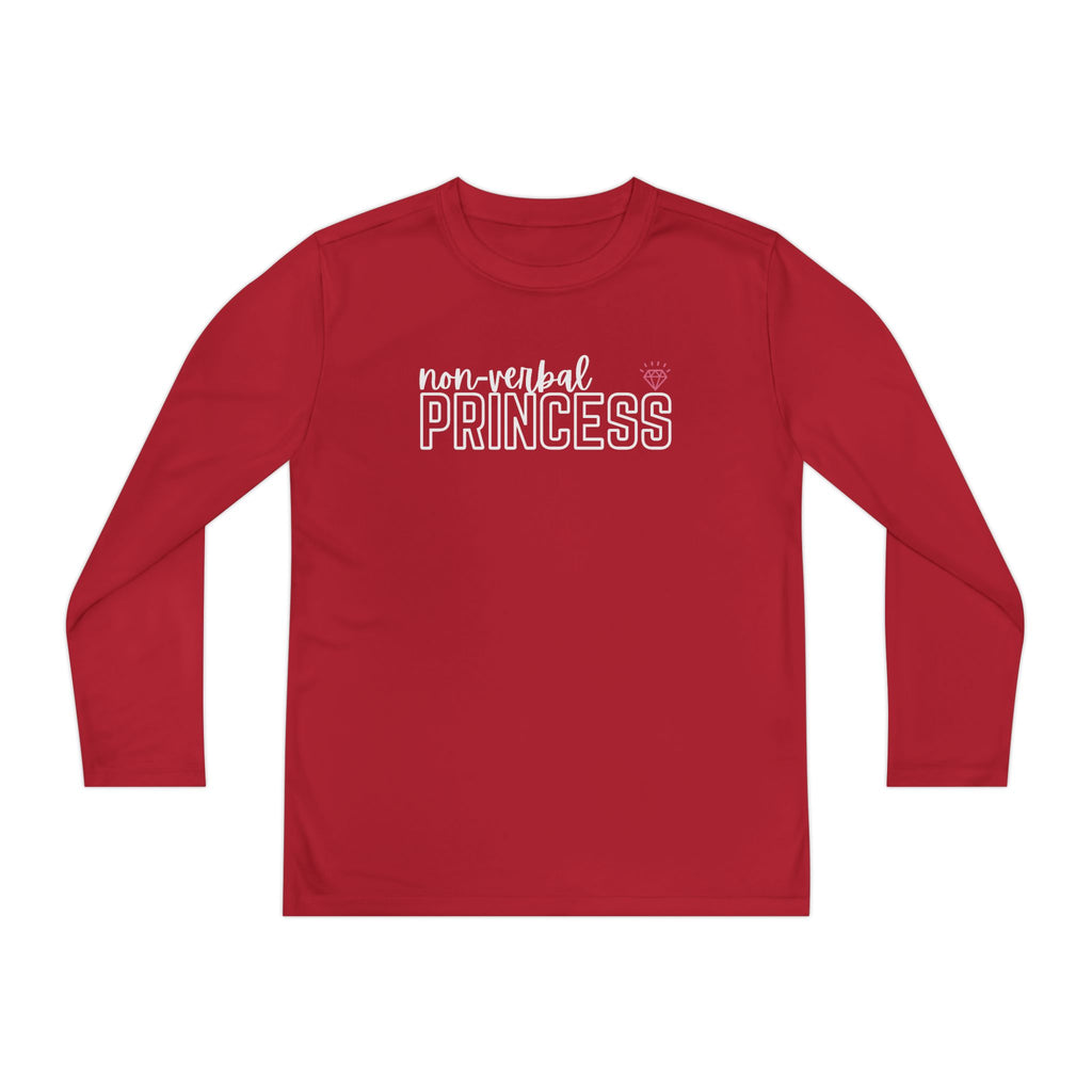 “Non-Verbal Princess” Youth Long Sleeve
