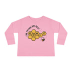 I’m Trying My Best Honey" Toddler Long Sleeve