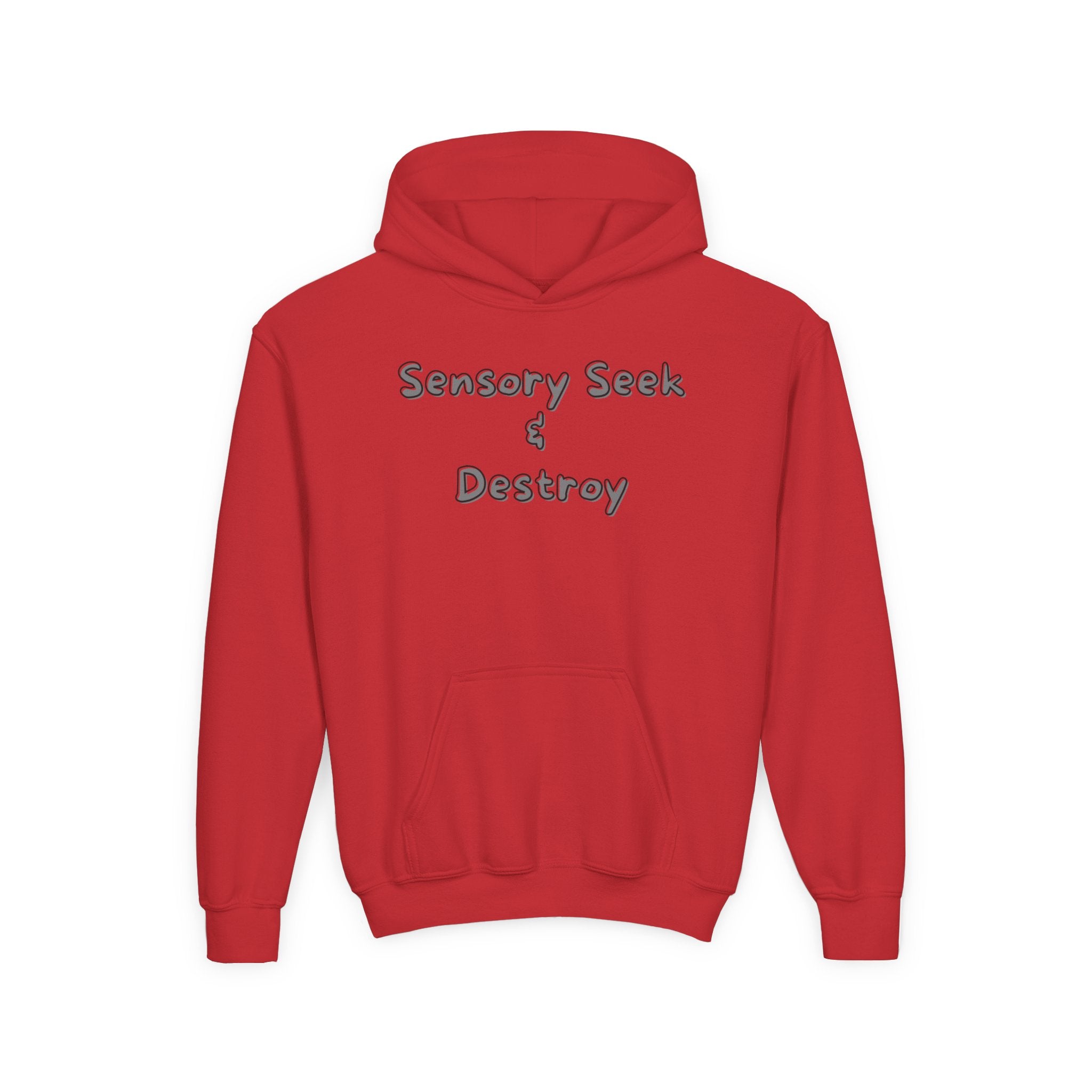 “Sensory Seek & Destroy” Youth Hoodie