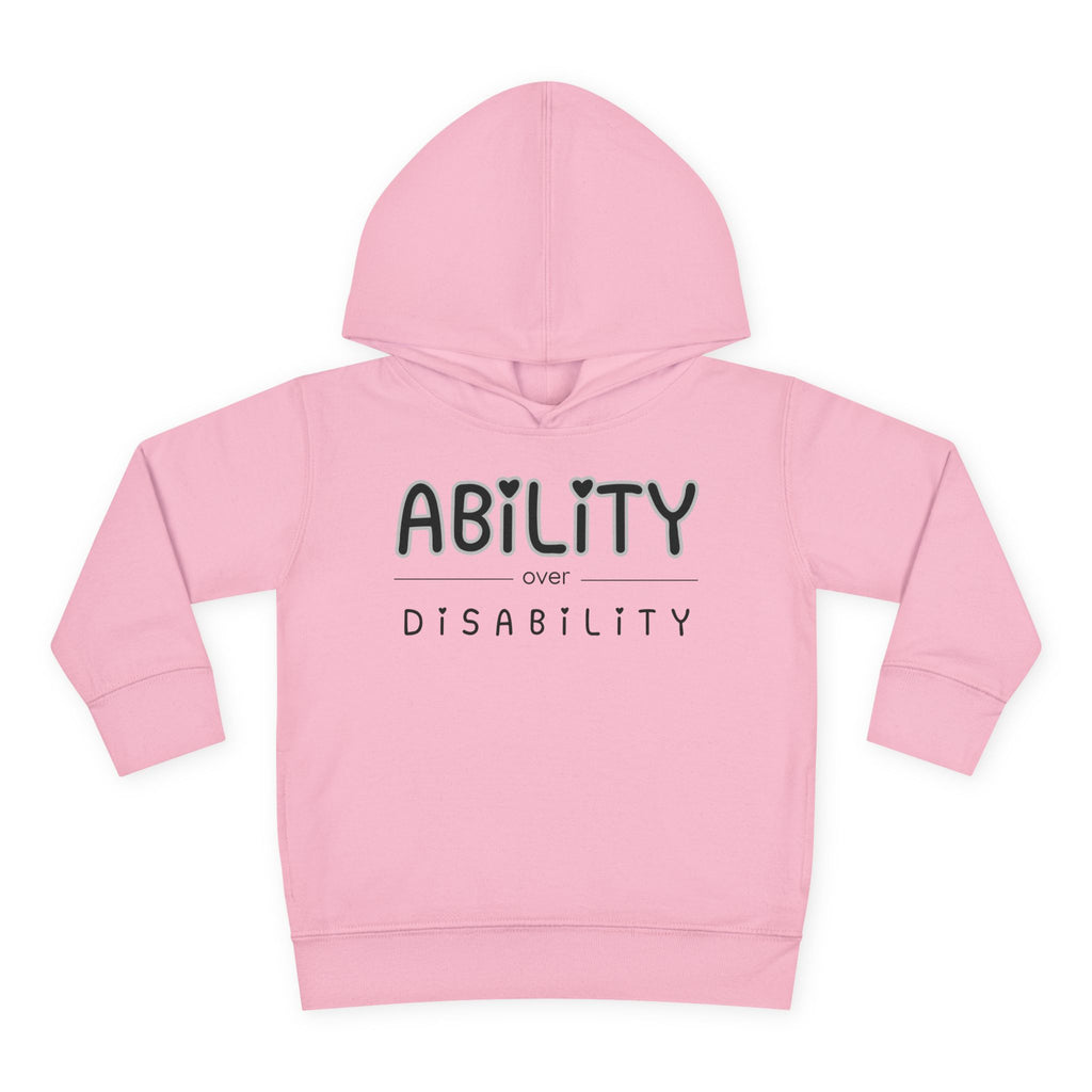“Ability Over Disability” Toddler Hoodie