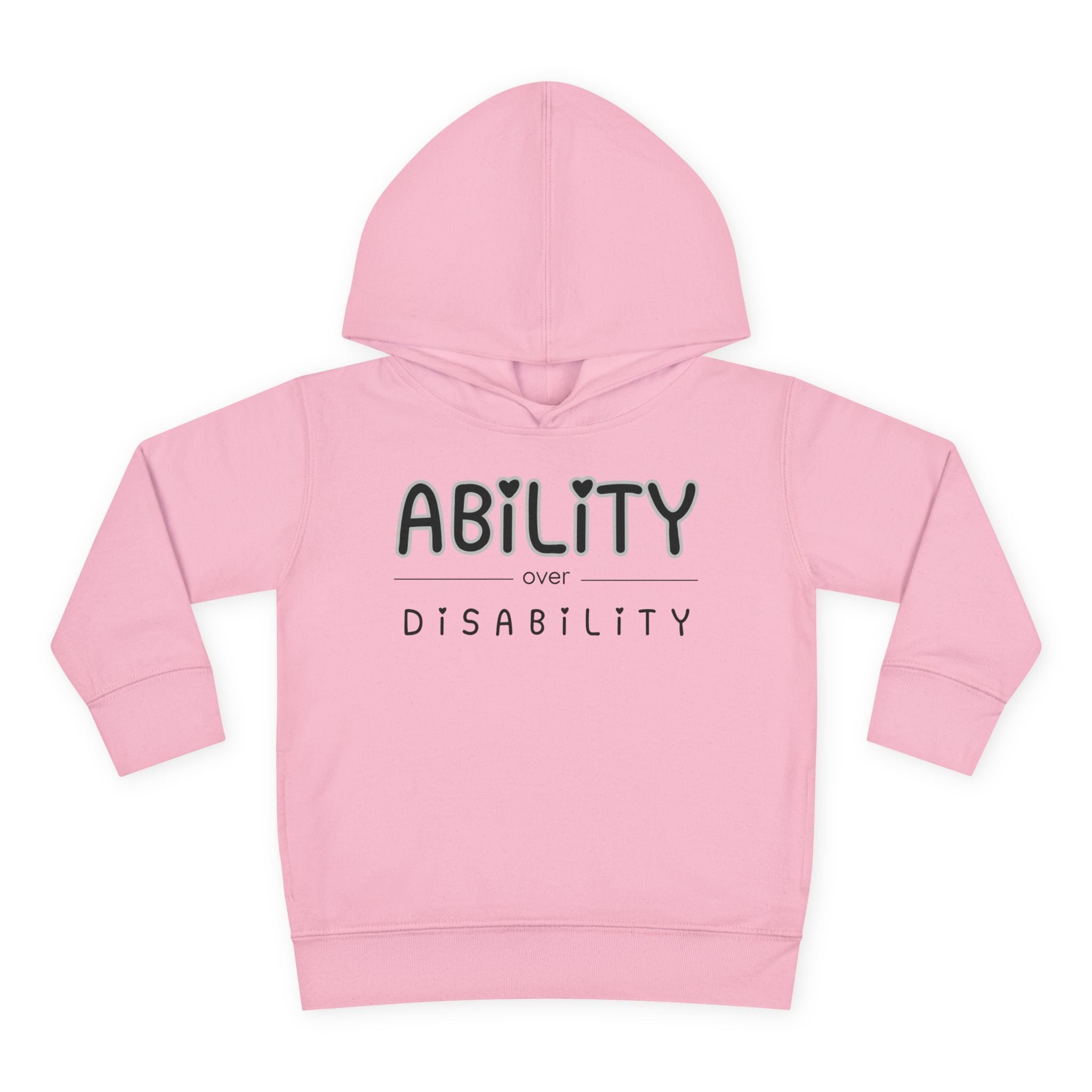 “Ability Over Disability” Toddler Hoodie