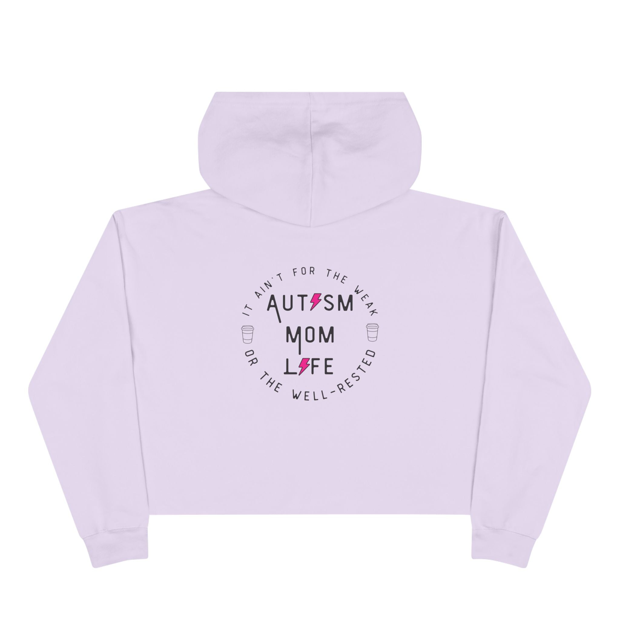 “Autism Mom Life” Women’s Cropped Hoodie