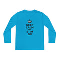“Keep Calm & Stim On” Youth Long Sleeve