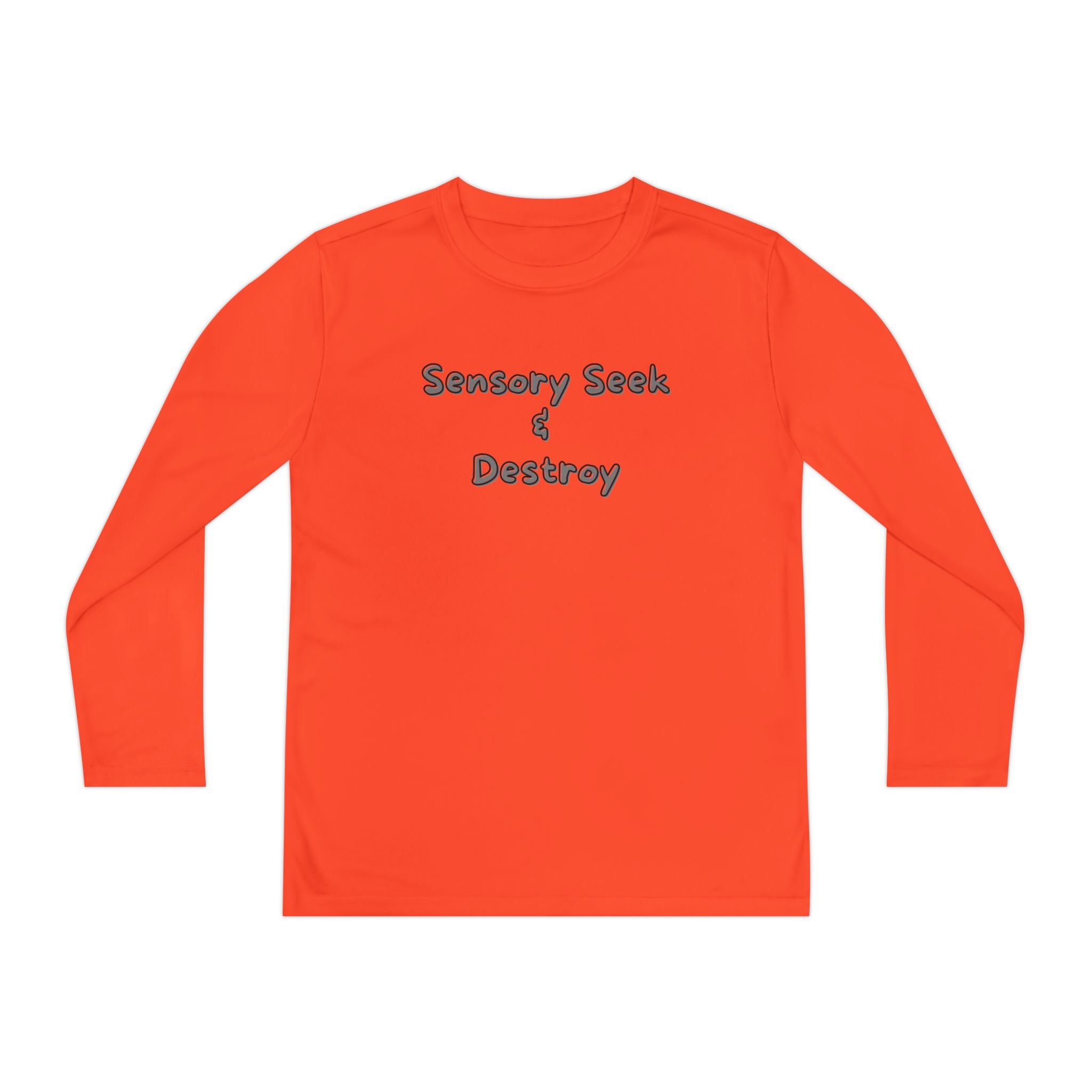 "Sensory Seek & Destroy" Youth Long Sleeve