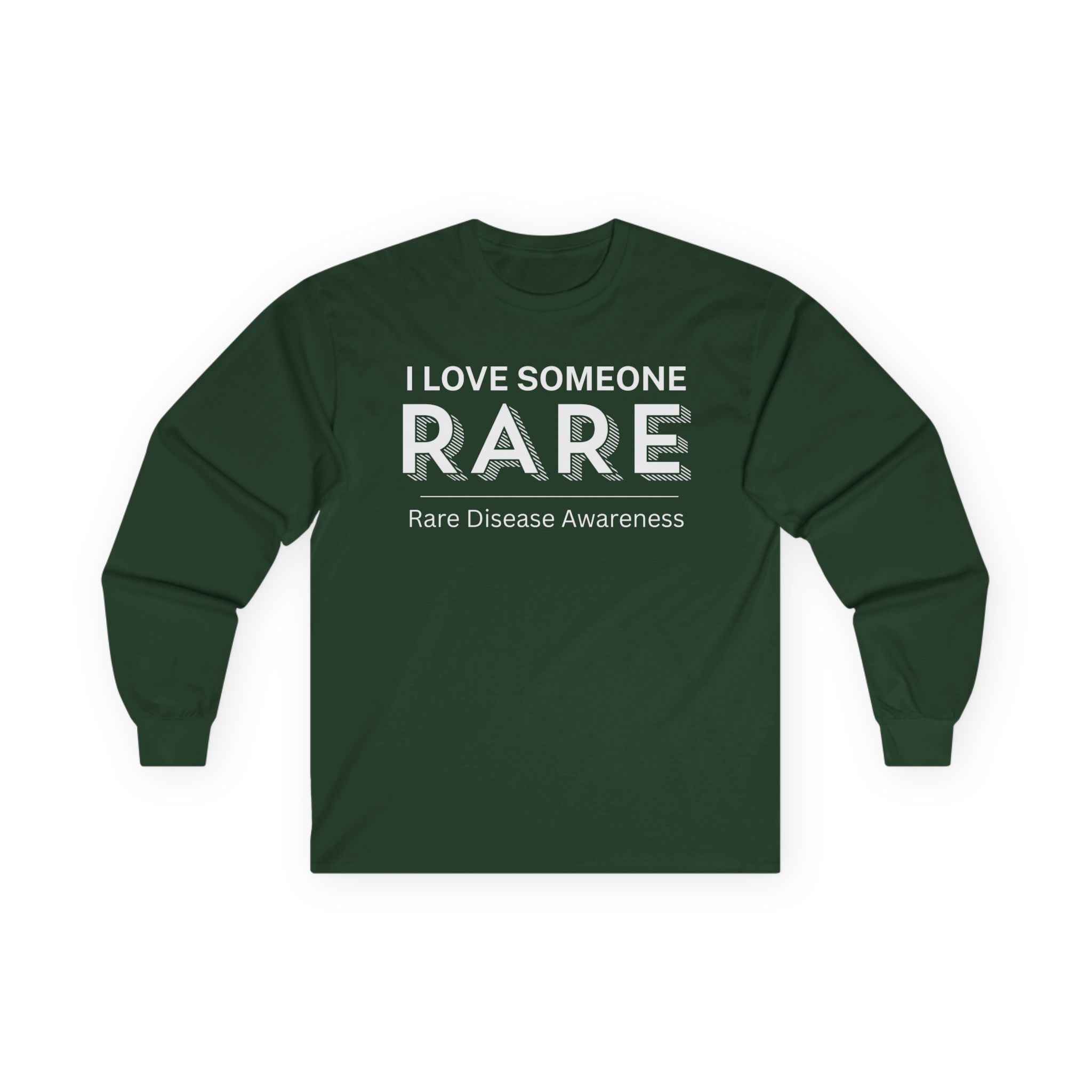 “I Love Someone Rare” Men’s Long Sleeve