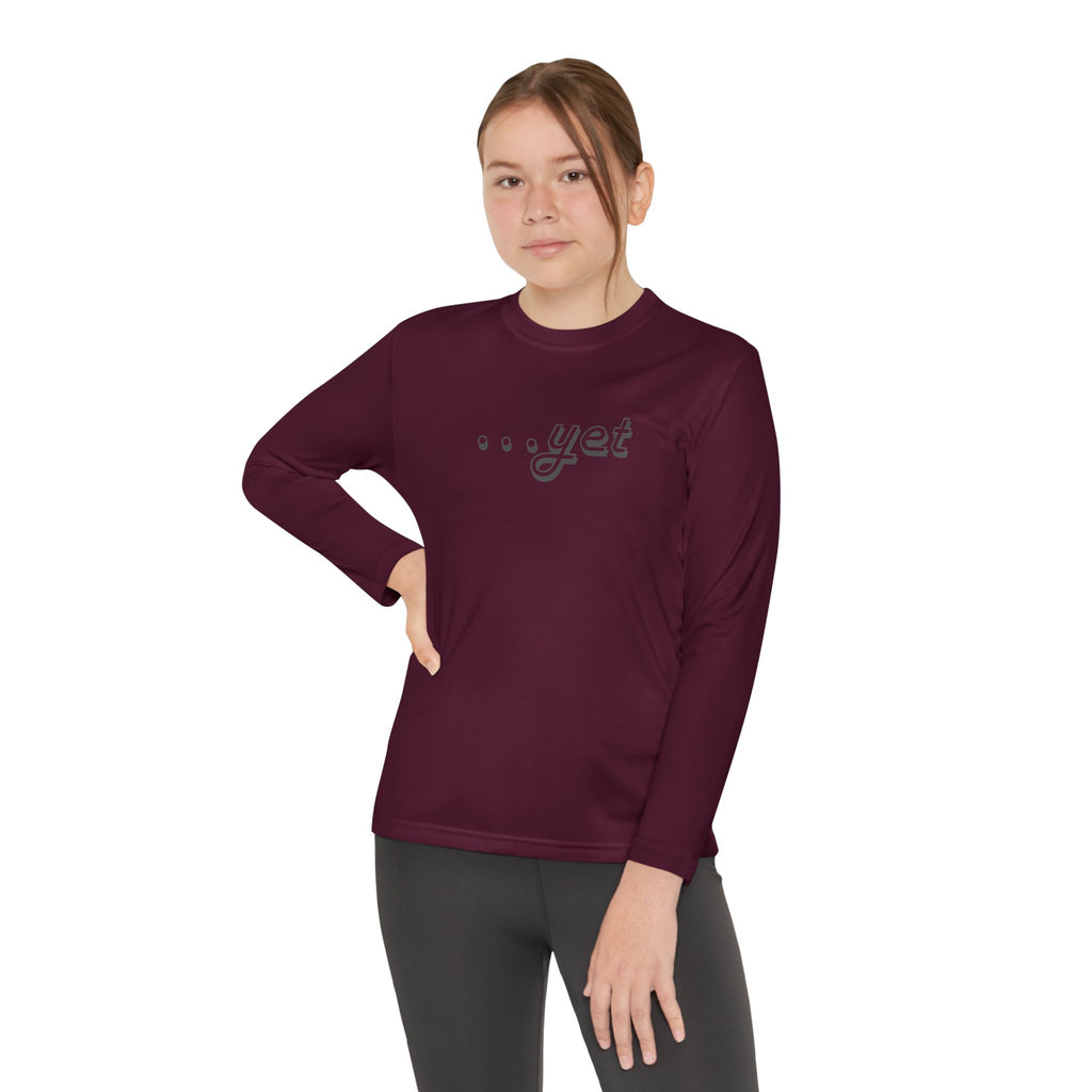 "The Power Of ...Yet" Youth Long Sleeve