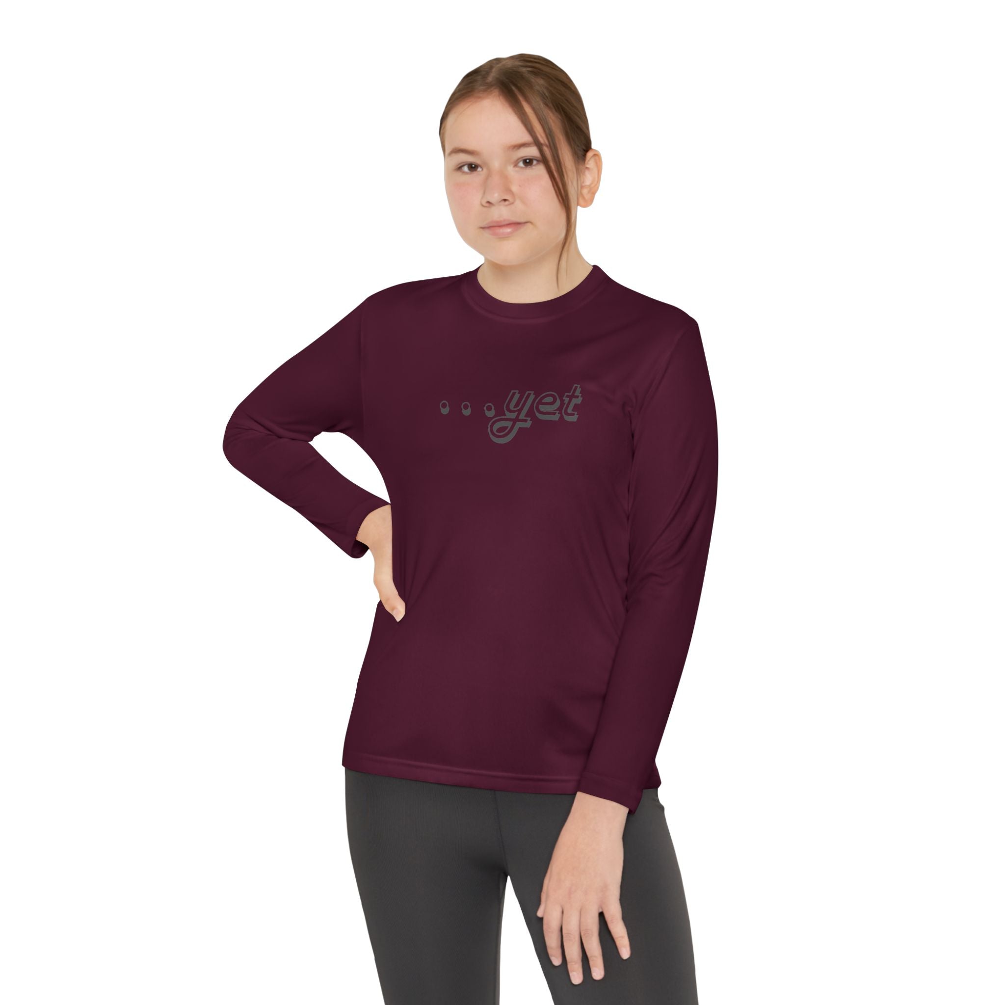 "The Power Of ...Yet" Youth Long Sleeve
