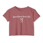 “Special Needs Auntie Club” Women’s Crop Top