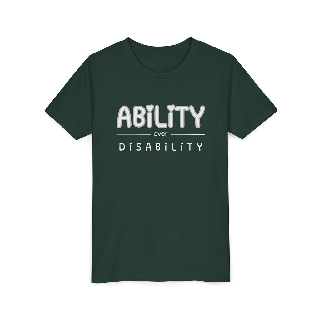 “Ability Over Disability” Youth Tee