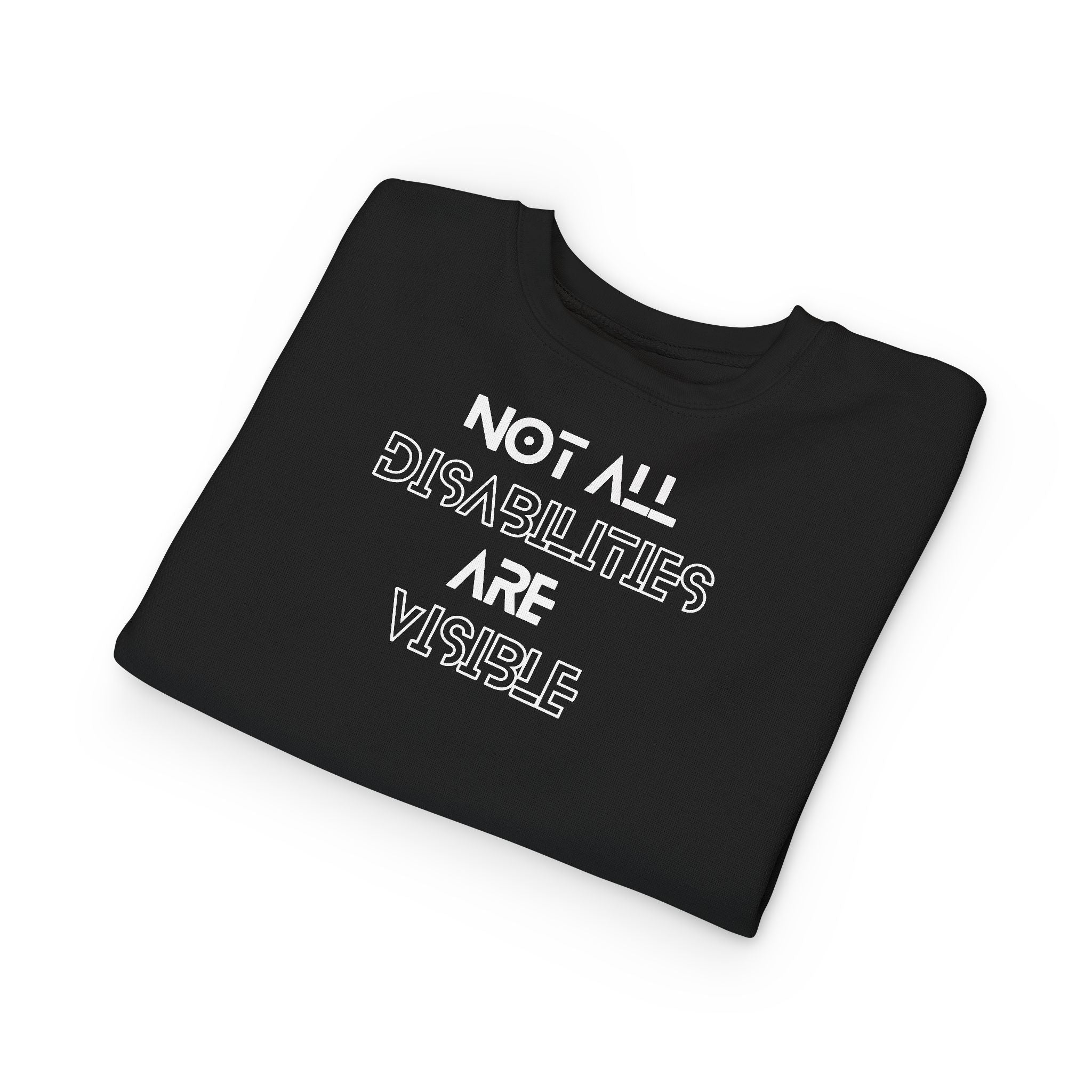 "Not All Disabilities Are Visible" Toddler Sweater