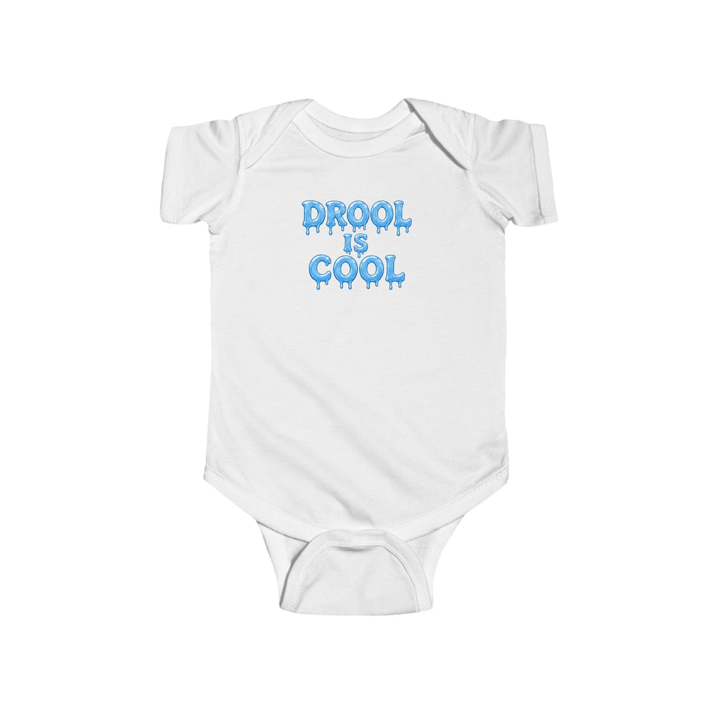 “Drool Is Cool” Infant Short Sleeve Onesie