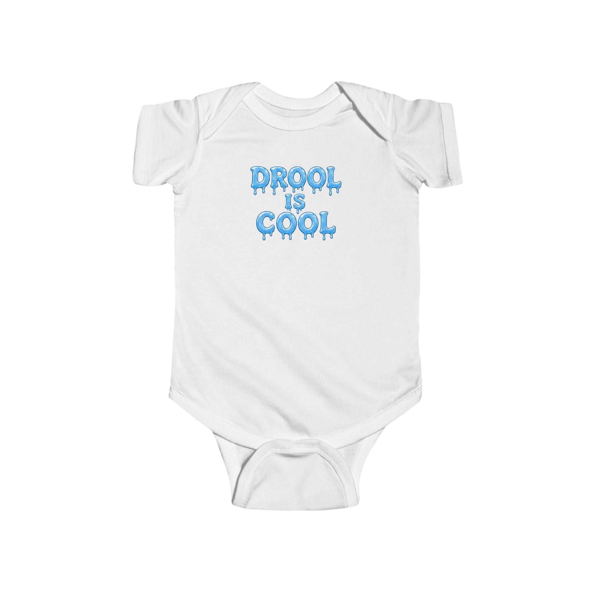 “Drool Is Cool” Infant Short Sleeve Onesie