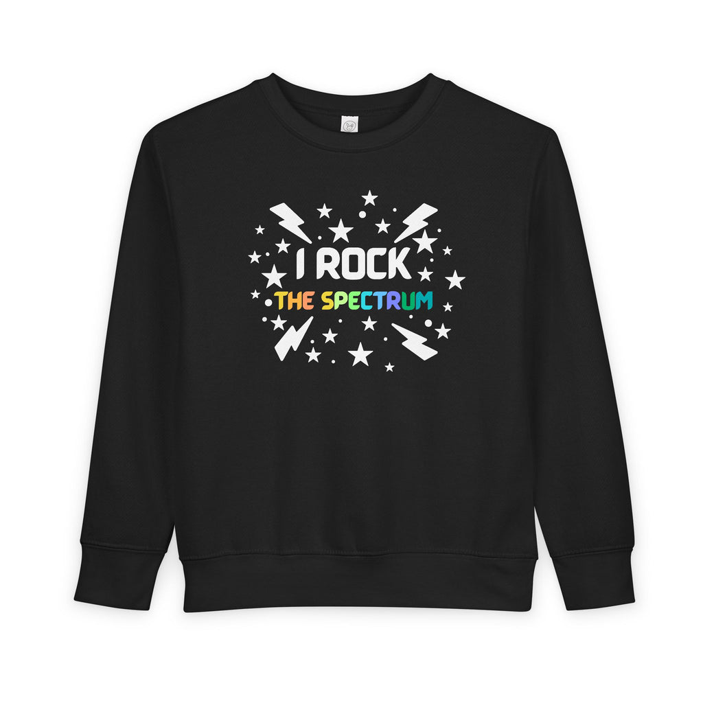 "I Rock The Spectrum" Toddler Sweater