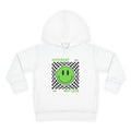 “Different, Not Less.” Green/Black Toddler Hoodie