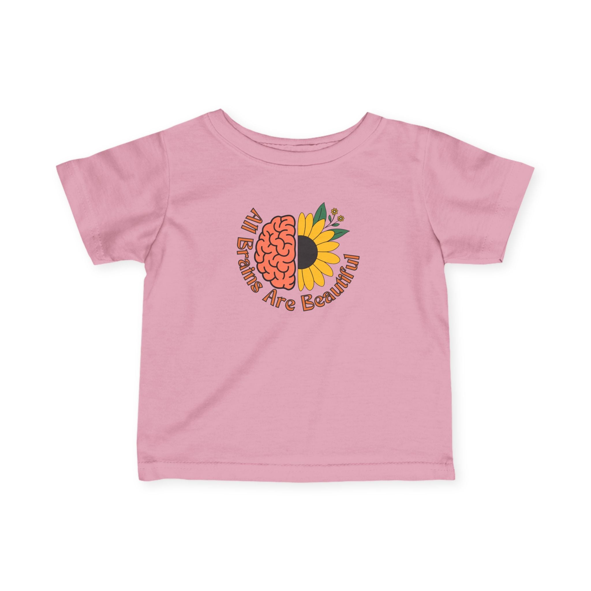 “All Brains Are Beautiful” Infant Tee