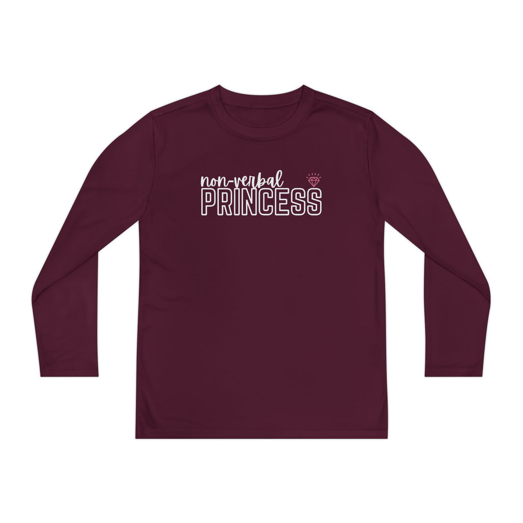 “Non-Verbal Princess” Youth Long Sleeve