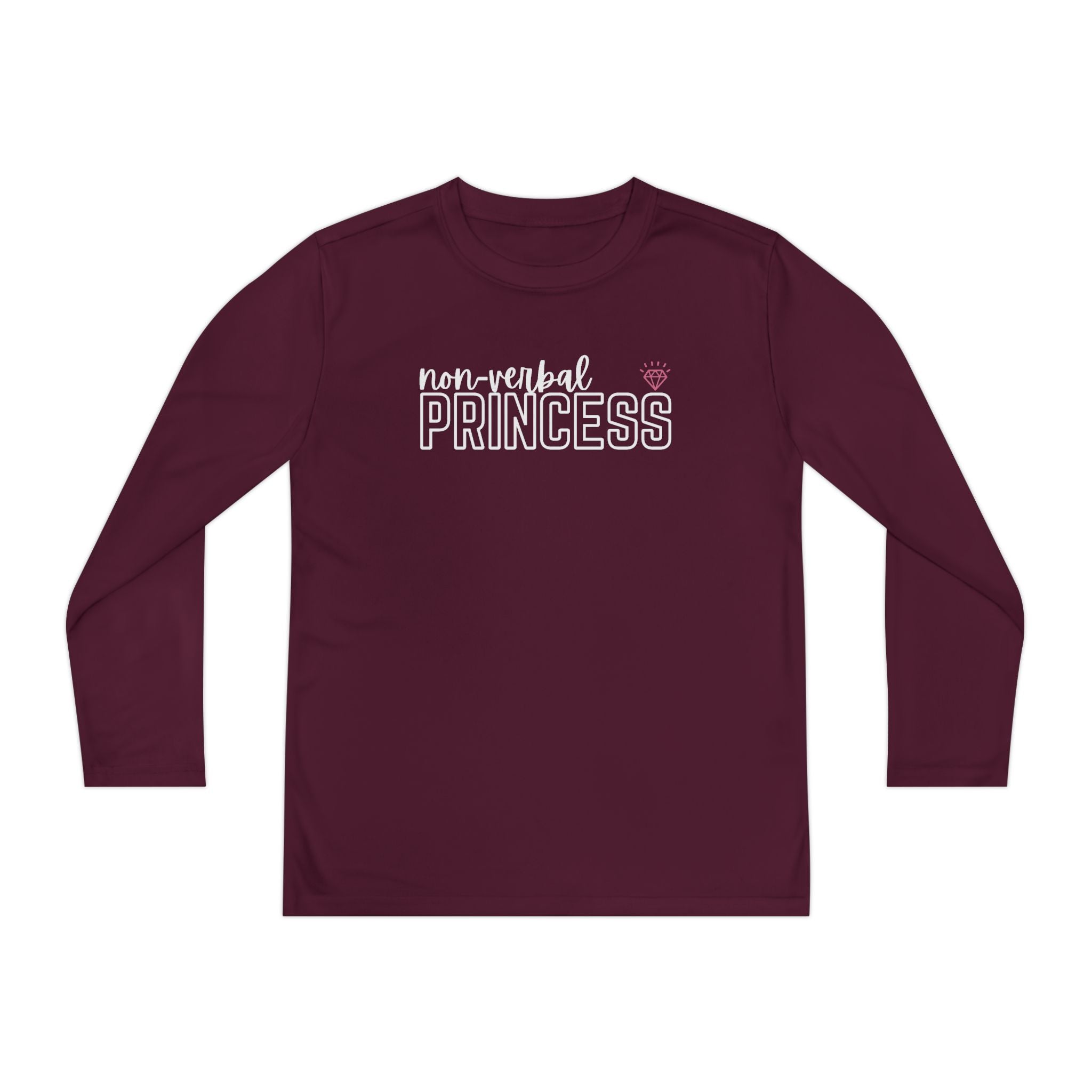 “Non-Verbal Princess” Youth Long Sleeve
