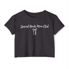 “Special Needs Mom Club” Women’s Crop Top