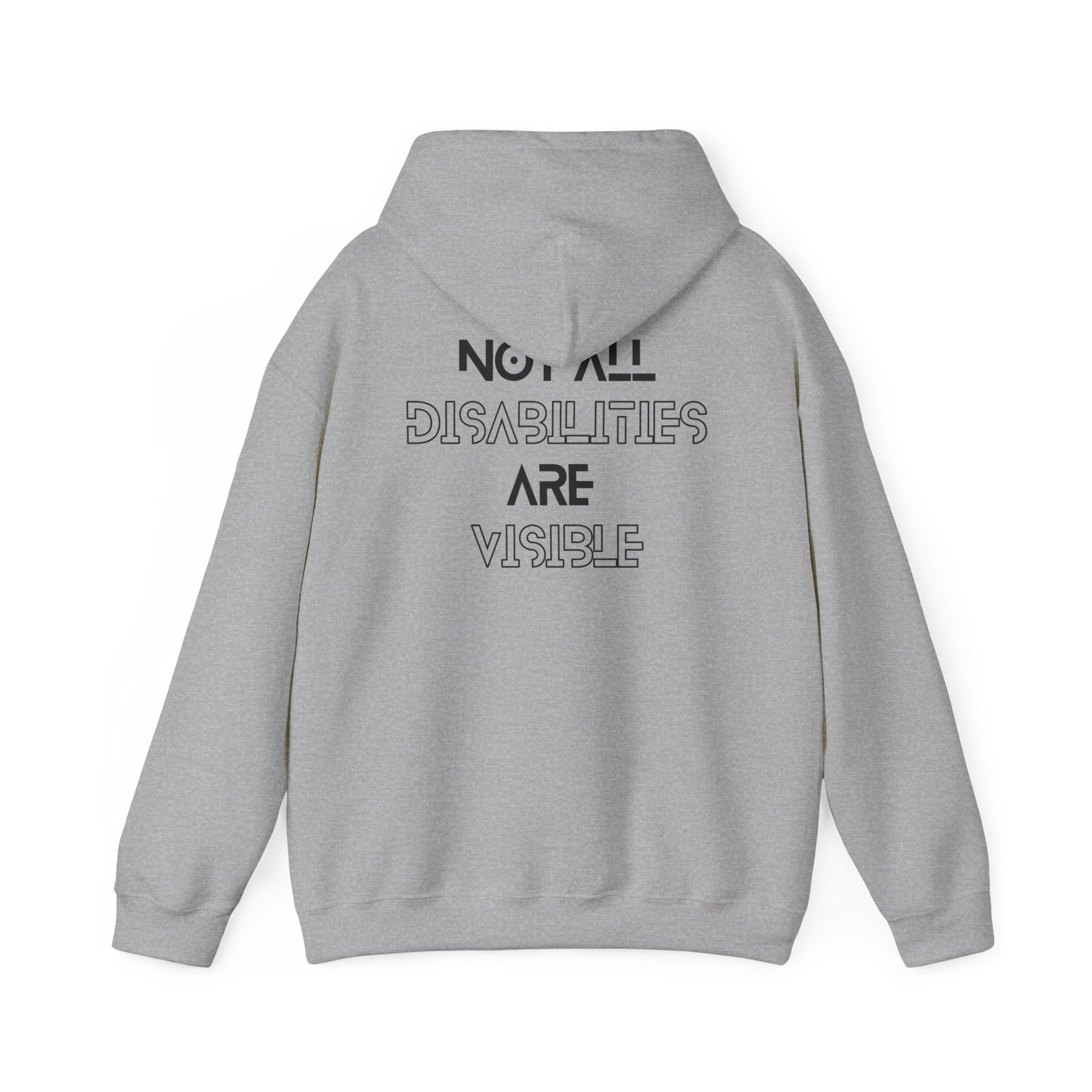 "Not All Disabilities Are Visible" Men’s Hoodie