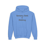 “Sensory Seek & Destroy” Youth Hoodie