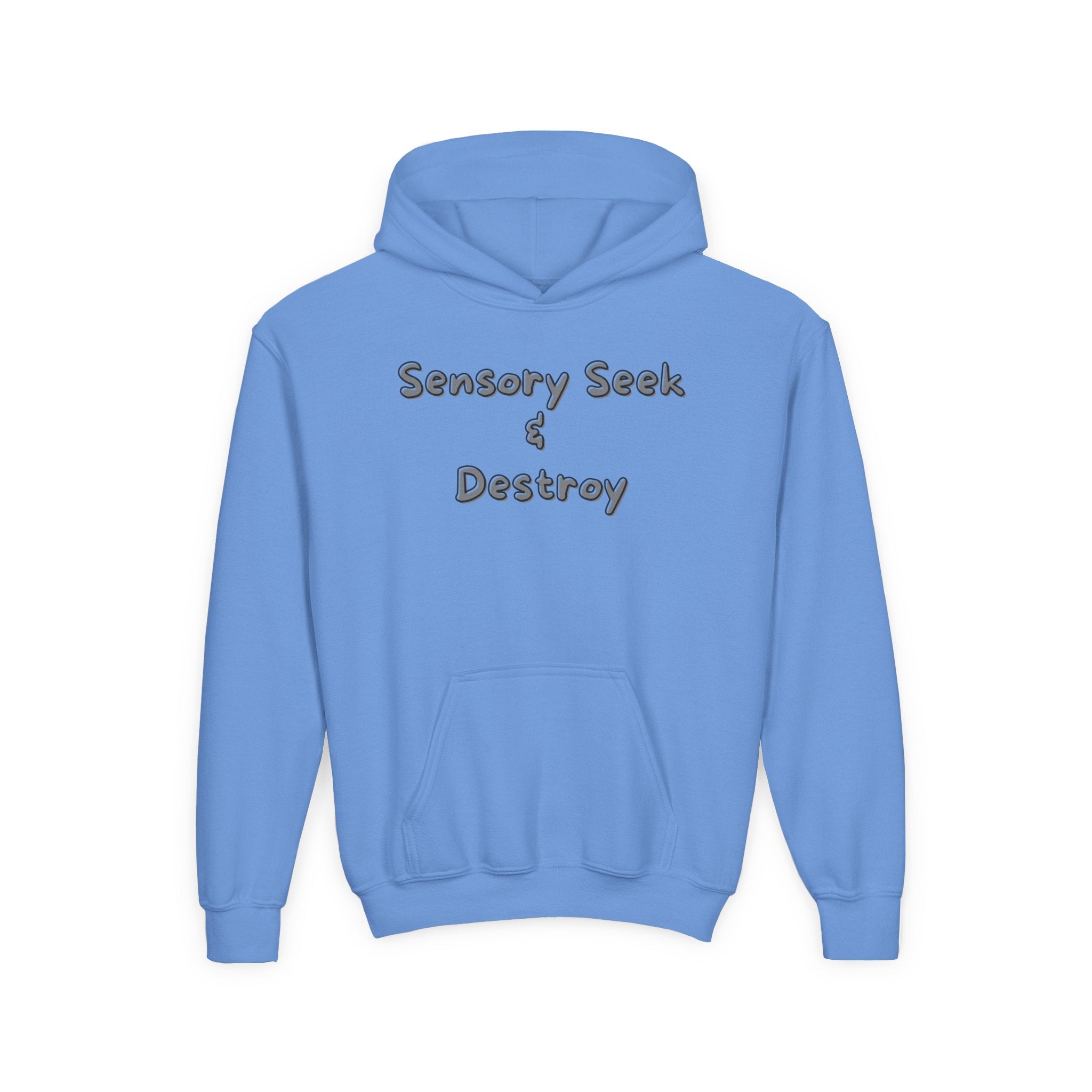 “Sensory Seek & Destroy” Youth Hoodie